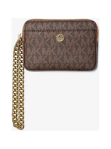 michael kors outlet medium logo chain card case|Medium Logo Chain Card Case .